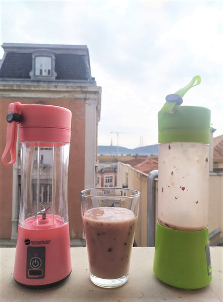 Result of portable blender